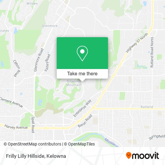Frilly Lilly Hillside map