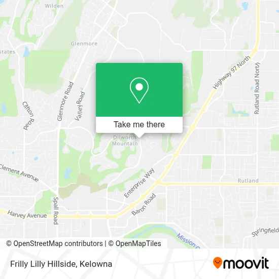 Frilly Lilly Hillside map