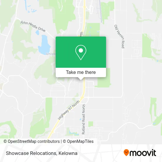 Showcase Relocations map