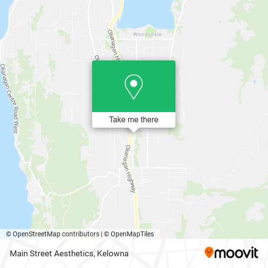 Main Street Aesthetics map