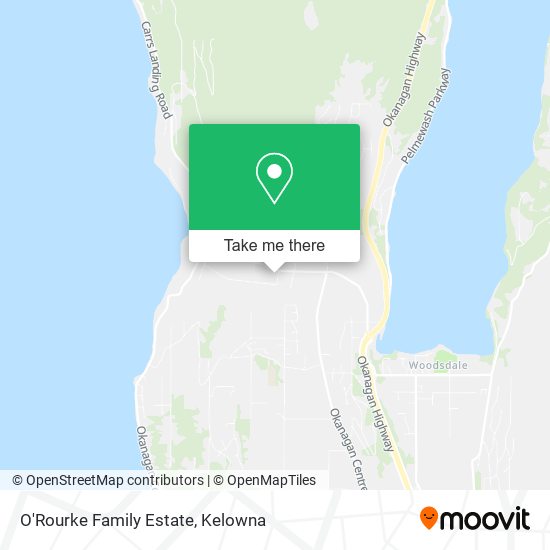 O'Rourke Family Estate map