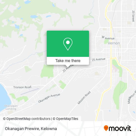 Okanagan Prewire map