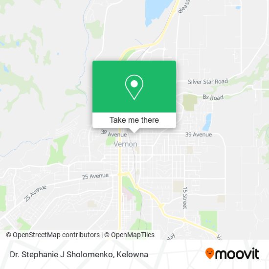 Dr. Stephanie J Sholomenko map