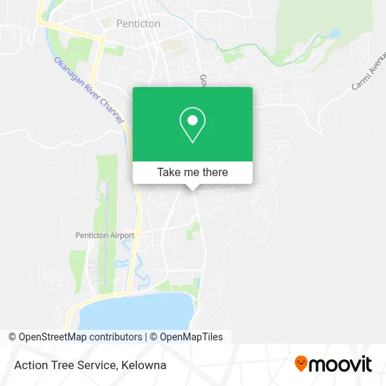 Action Tree Service map