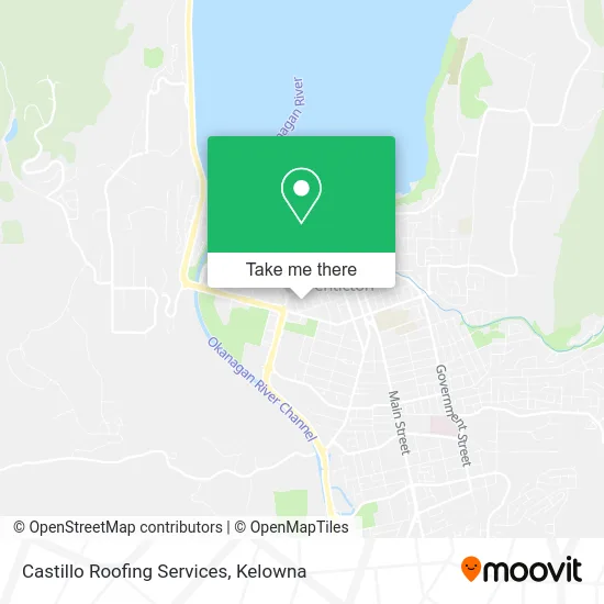 Castillo Roofing Services map