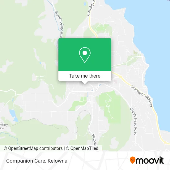 Companion Care map