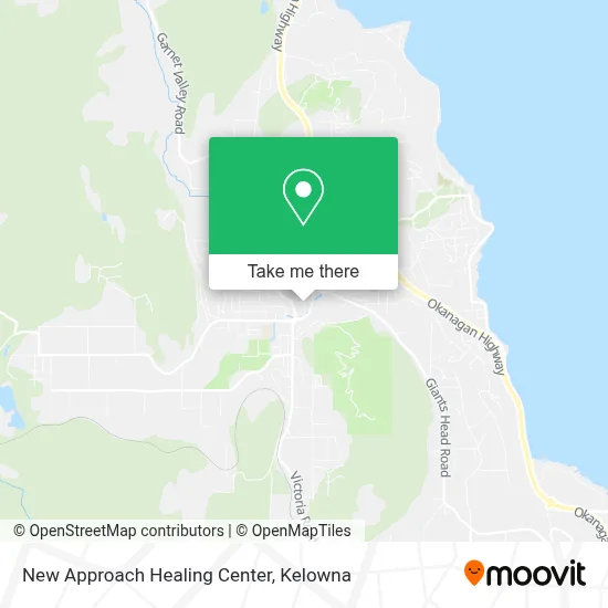 New Approach Healing Center map