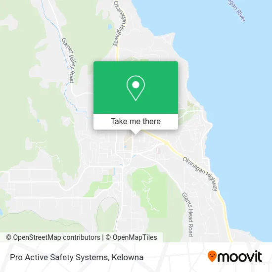 Pro Active Safety Systems map