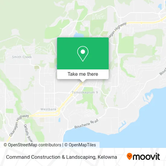 Command Construction & Landscaping map