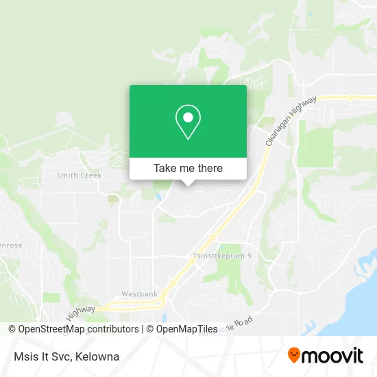 Msis It Svc map
