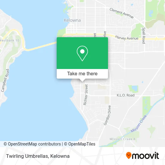 Twirling Umbrellas map