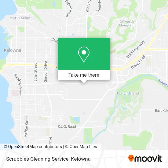 Scrubbies Cleaning Service map