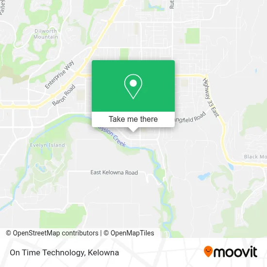 On Time Technology map