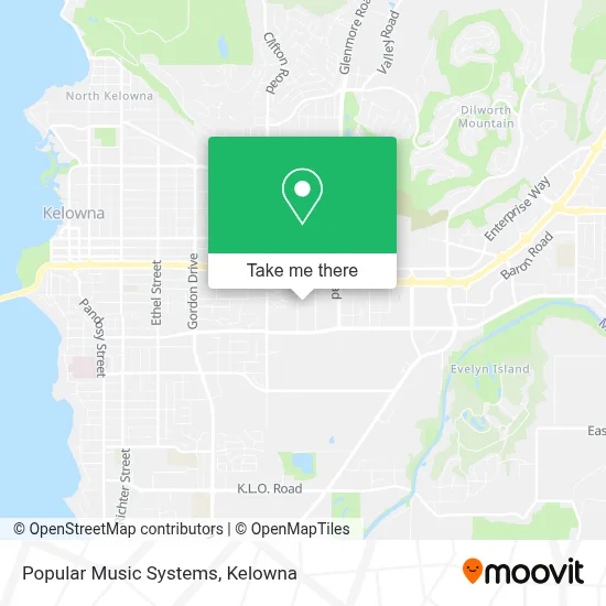 Popular Music Systems map