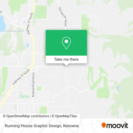 Running House Graphic Design map