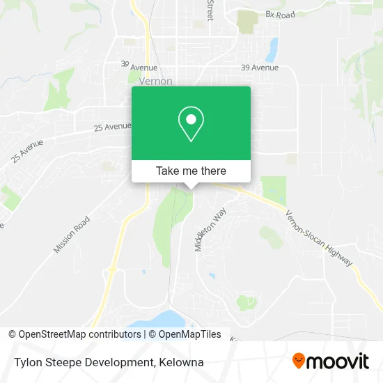 Tylon Steepe Development map
