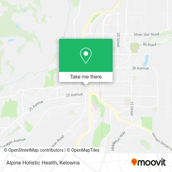 Alpine Holistic Health map
