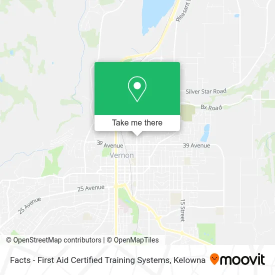 Facts - First Aid Certified Training Systems map