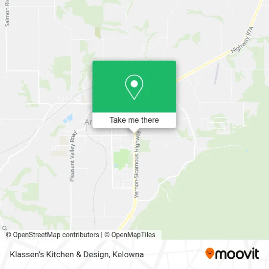 Klassen's Kitchen & Design map