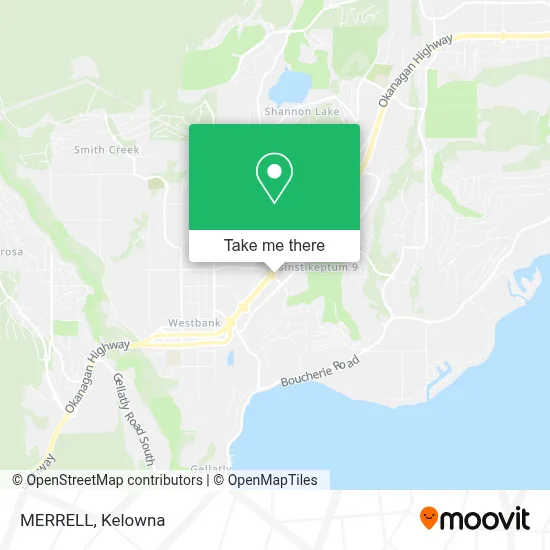 MERRELL map
