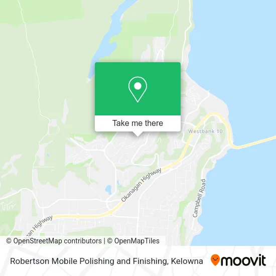 Robertson Mobile Polishing and Finishing map