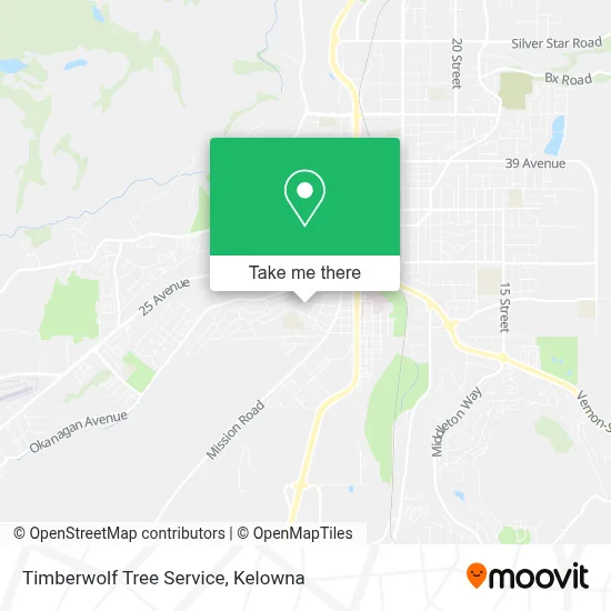 Timberwolf Tree Service map
