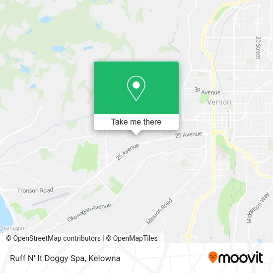 Ruff N' It Doggy Spa map
