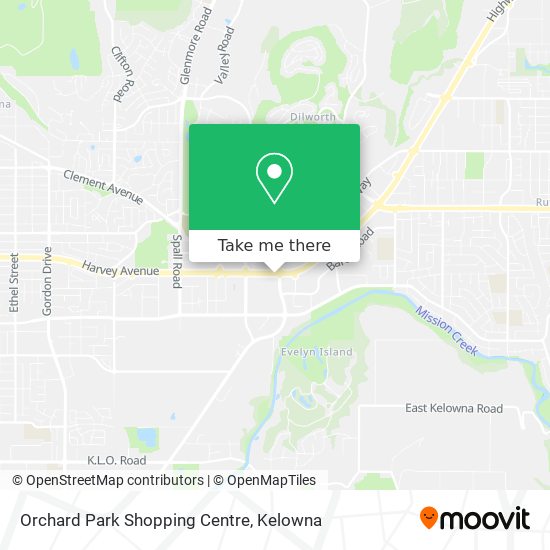 Orchard Park Shopping Centre map