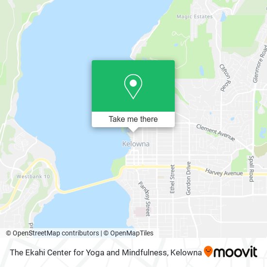 The Ekahi Center for Yoga and Mindfulness map