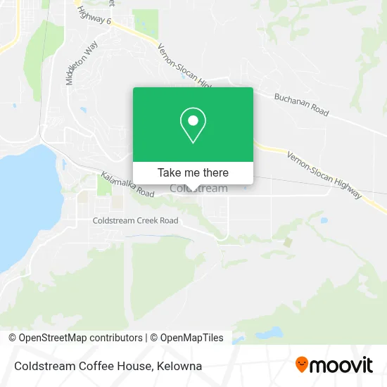 Coldstream Coffee House map