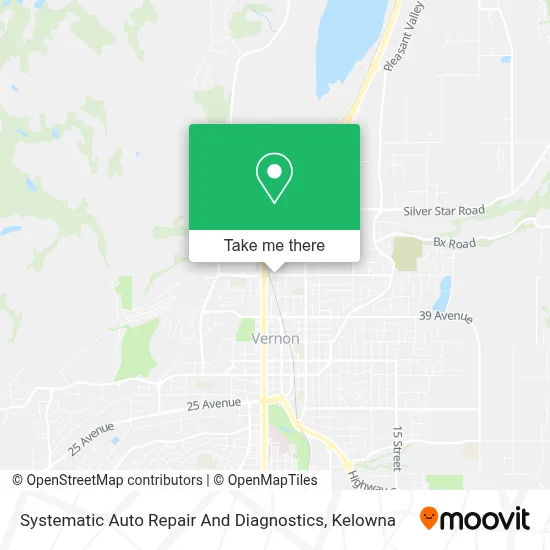 Systematic Auto Repair And Diagnostics map