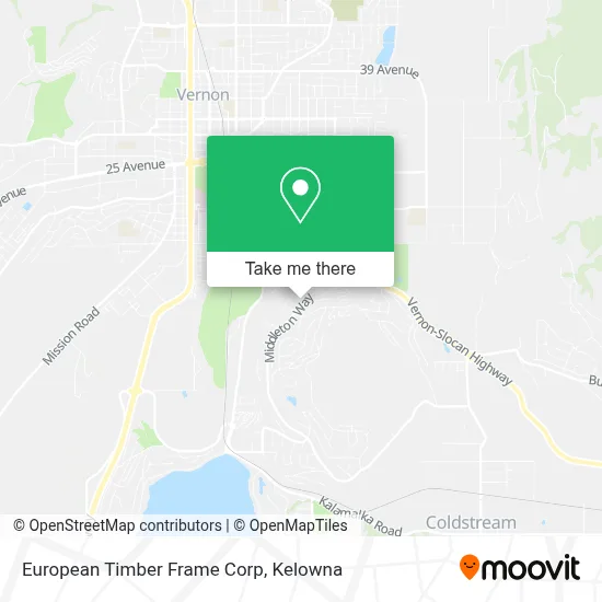 European Timber Frame Corp map
