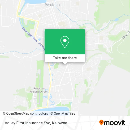 Valley First Insurance Svc map