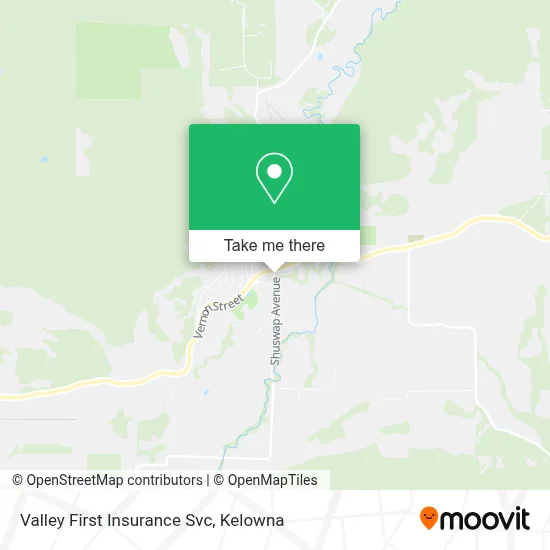 Valley First Insurance Svc map