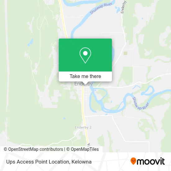 Ups Access Point Location plan