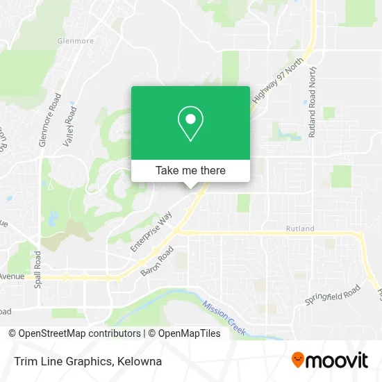 Trim Line Graphics map