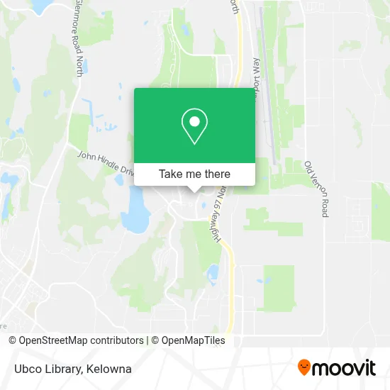 Ubco Library map