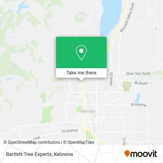 Bartlett Tree Experts map