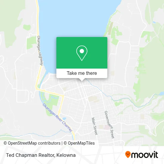 Ted Chapman Realtor map