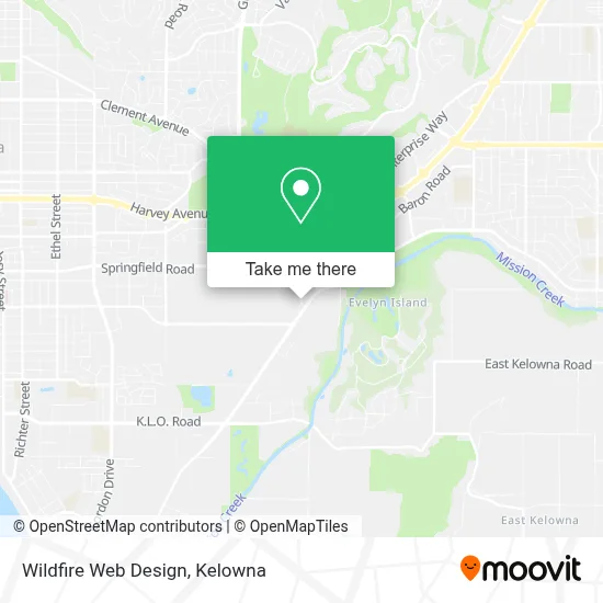 Wildfire Web Design map