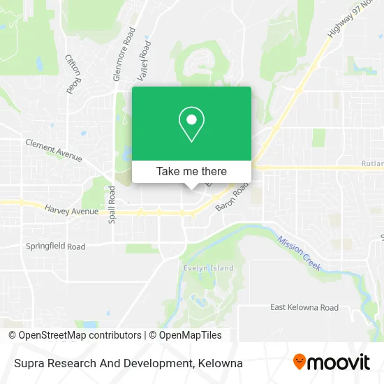 Supra Research And Development map