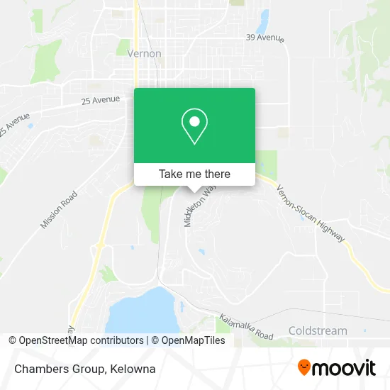 Chambers Group map