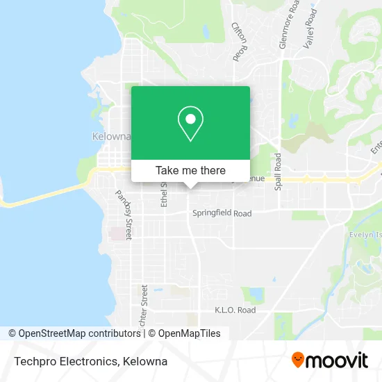 Techpro Electronics map