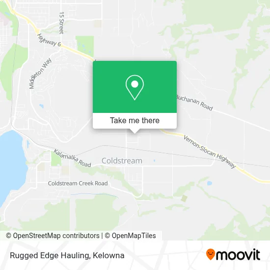 Rugged Edge Hauling map
