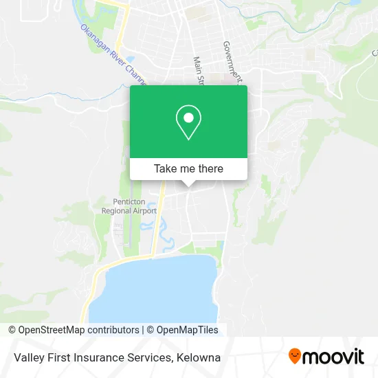 Valley First Insurance Services map