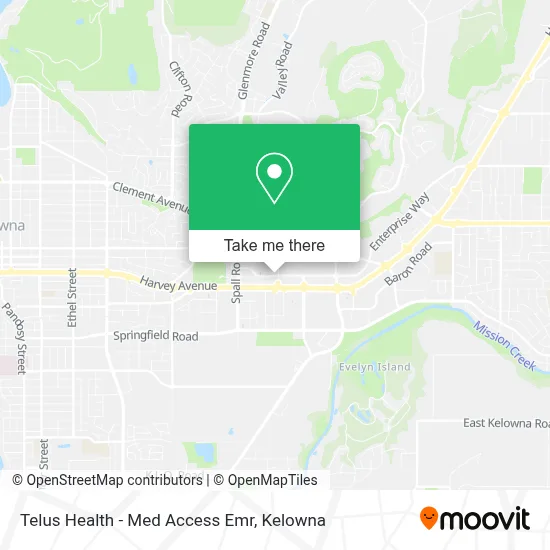 Telus Health - Med Access Emr map