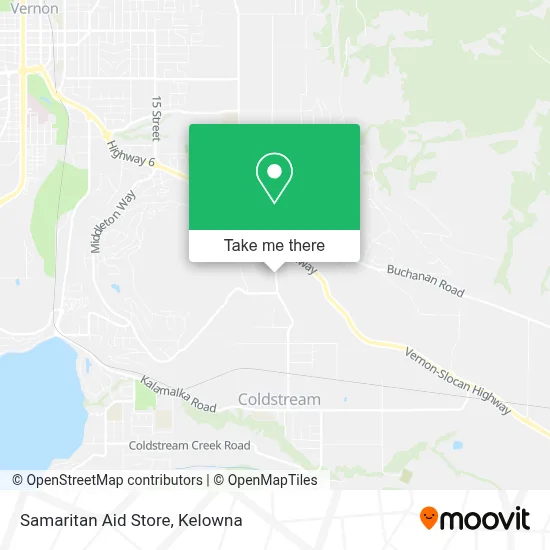 Samaritan Aid Store map
