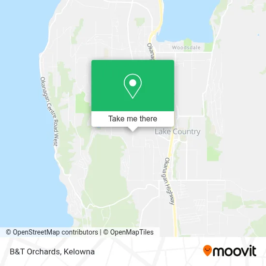 B&T Orchards map
