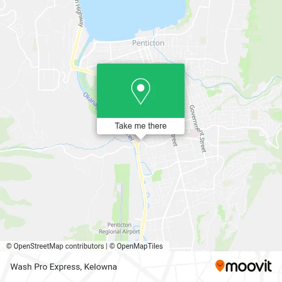 Wash Pro Express map