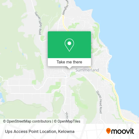 Ups Access Point Location plan